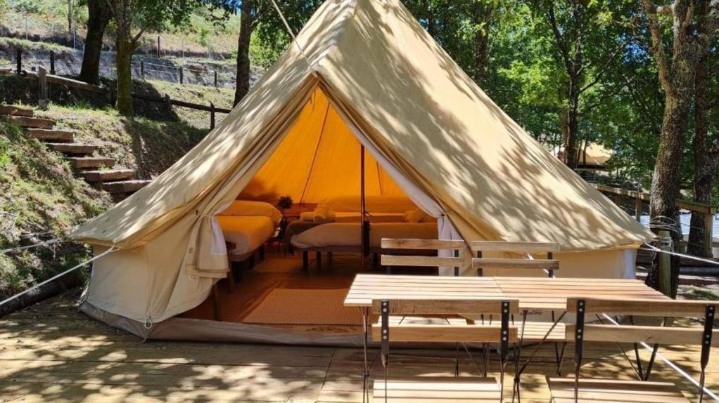 Glamping Aventura Atalaia Cotobade Exterior foto
